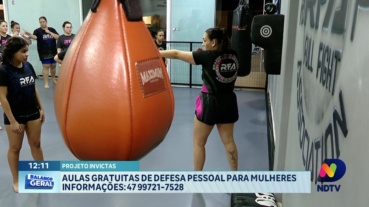 Mulheres têm aulas gratuitas de defesa pessoal em Itajaí