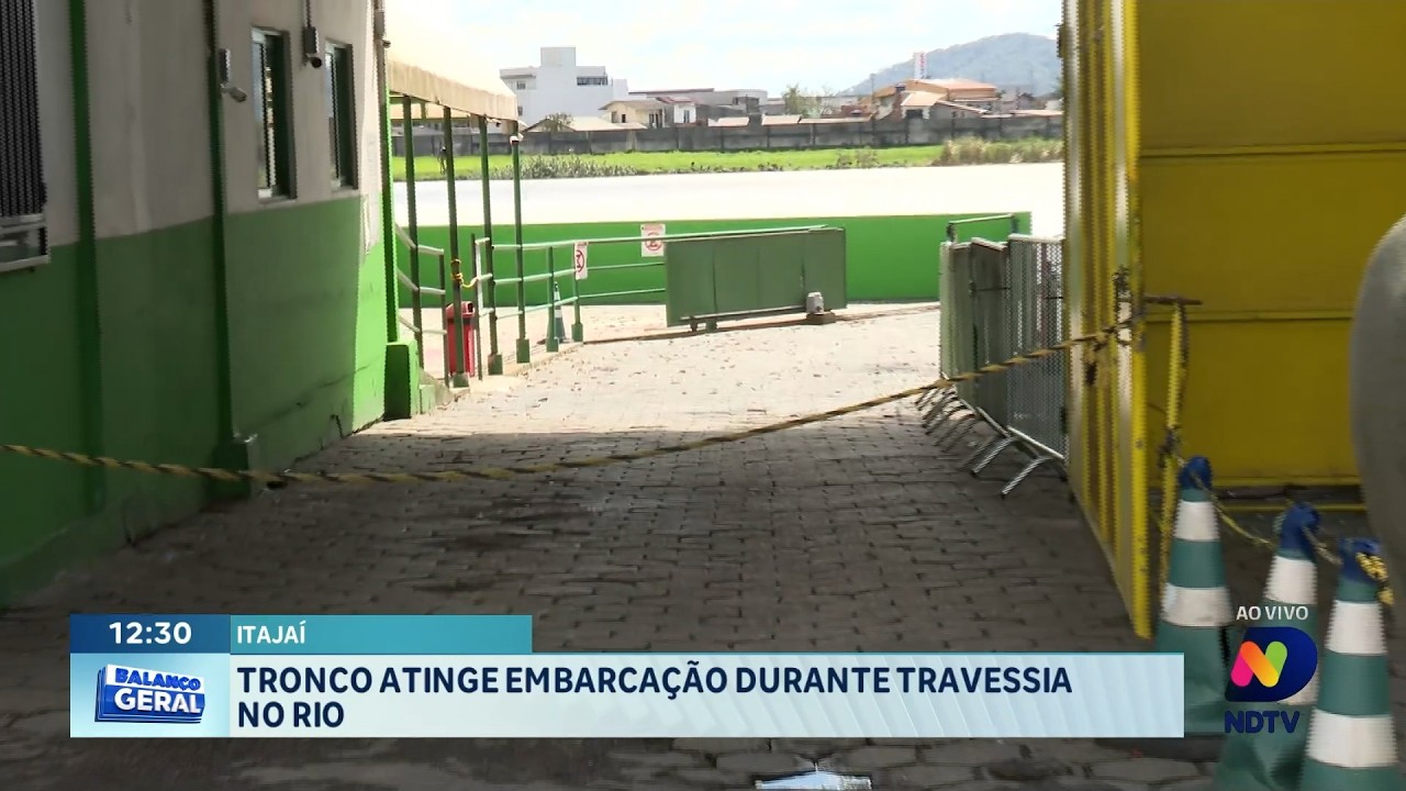 Travessia de balsa fica suspensa após aumento da correnteza