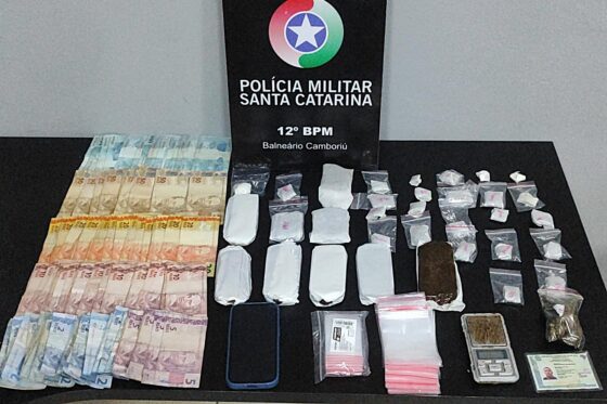 Tele-entrega de drogas termina com jovem preso e 956 gramas de “dry” apreendidos no Tabuleiro