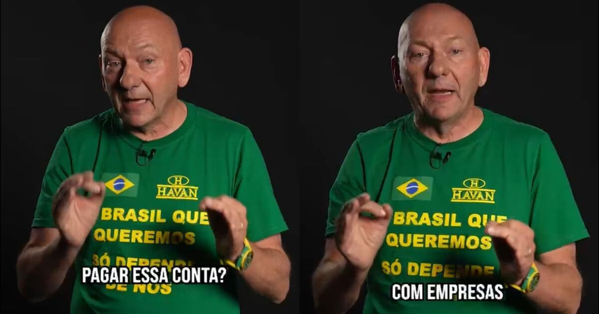 VÍDEO - "Querem destruir a indústria nacional": Luciano Hang defende redução de impostos no Brasil após fim da taxa das blusinhas