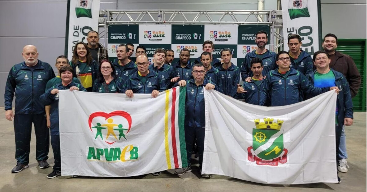 Associação de Pais e Voluntários dos Atletas Especiais de Brusque conquista medalhas de ouro, prata e bronze no Parajasc 2026