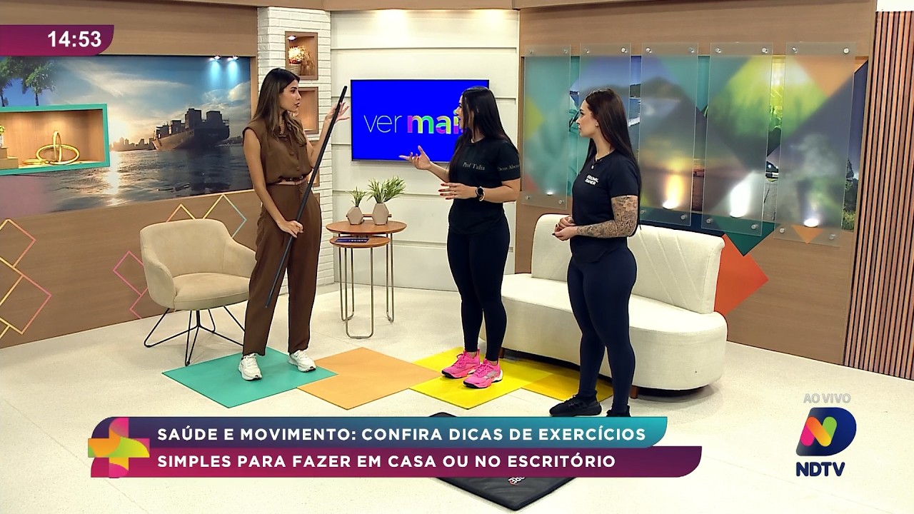 Saúde e movimento: veja exercícios simples para fazer em casa