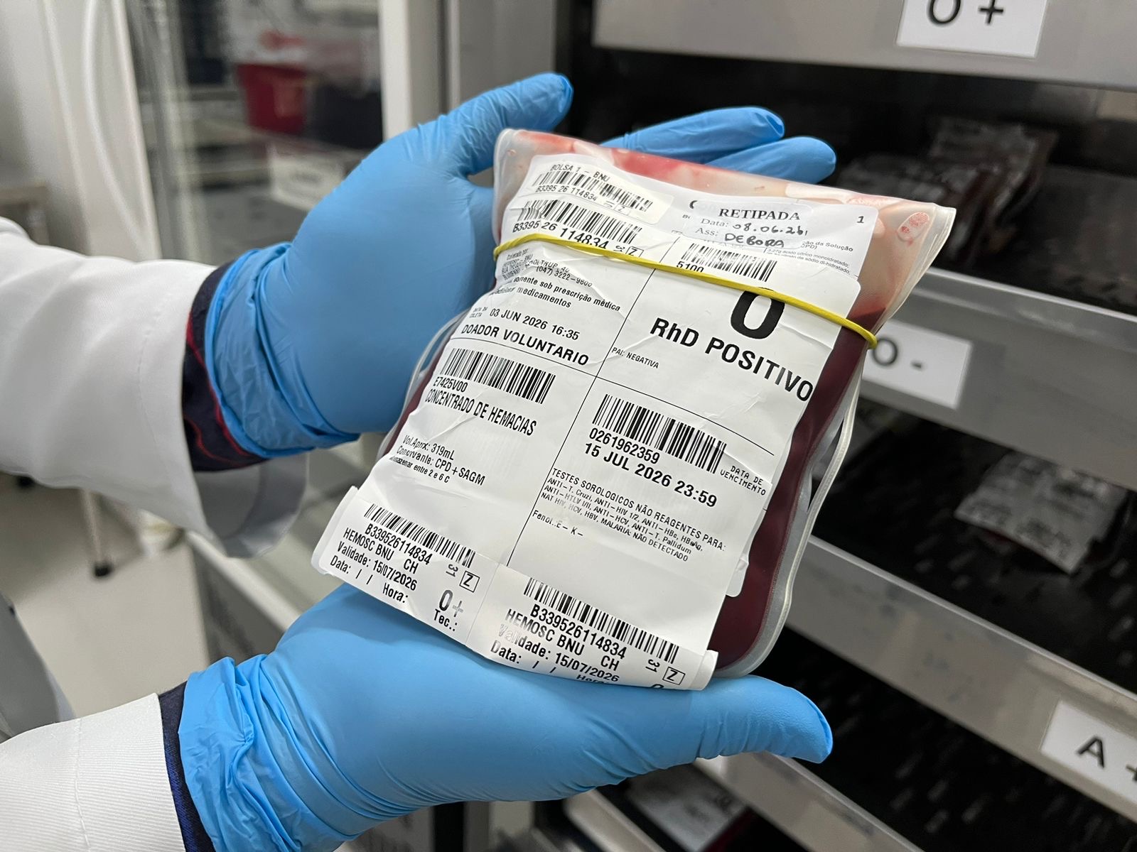 Agendamento de doação de sangue com transporte gratuito em BC tem novo número
