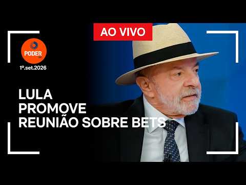 Ao vivo: Lula promove reunião sobre bets