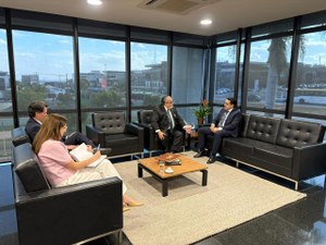 Corregedor da Justiça do DF recebe secretário de Saúde do DF para debater redução da judicialização