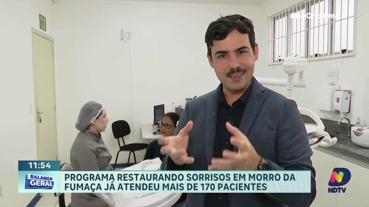 Programa odontológico restaura sorrisos em Morro da Fumaça