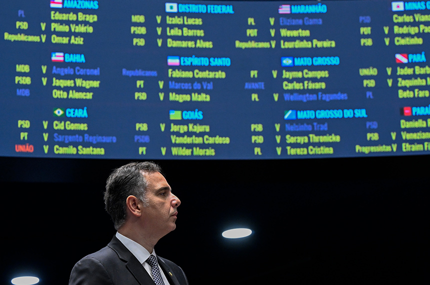 Senado aprova ex-presidente Rodrigo Pacheco para o TCU