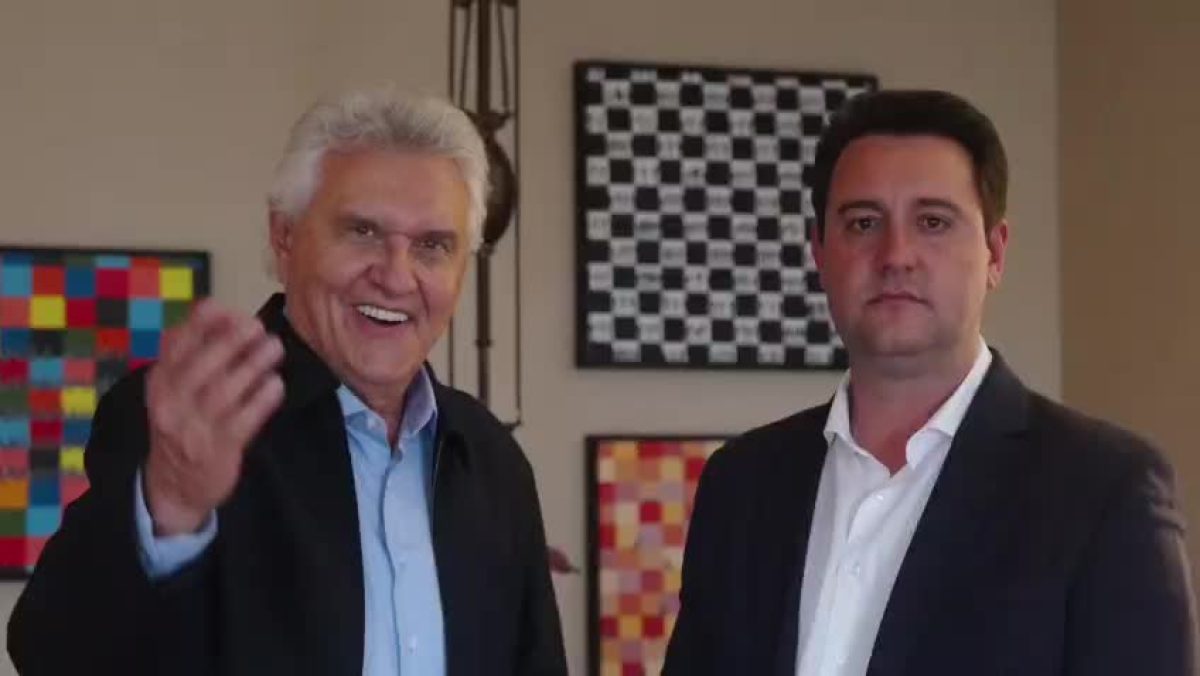 Caiado anuncia Ratinho Junior para o Ministério da Infraestrutura em eventual governo: ‘o que ele vai fazer no Brasil’