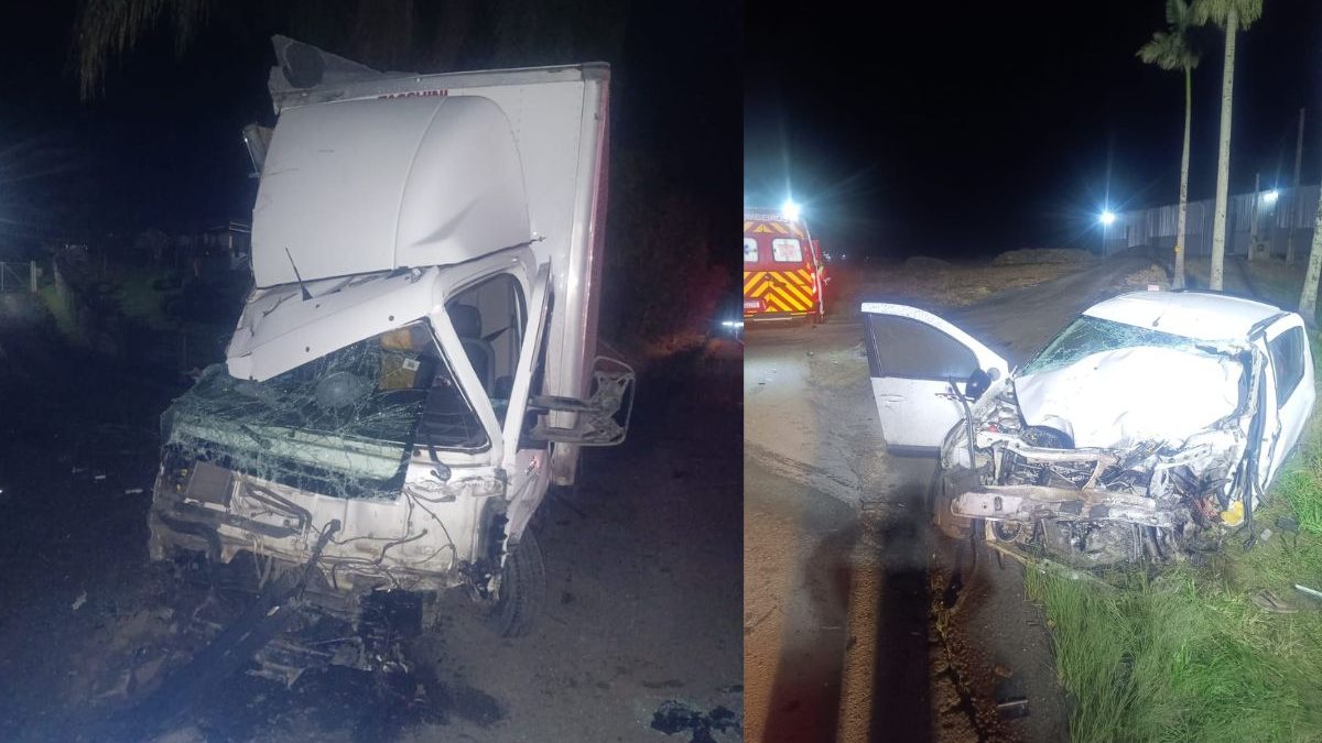 Motorista de 33 anos morre após grave acidente com caminhão na BR-470, em SC