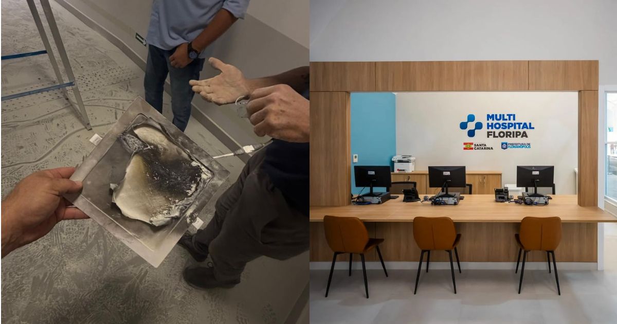 Hospital público em Florianópolis é evacuado após princípio de incêndio em rede elétrica