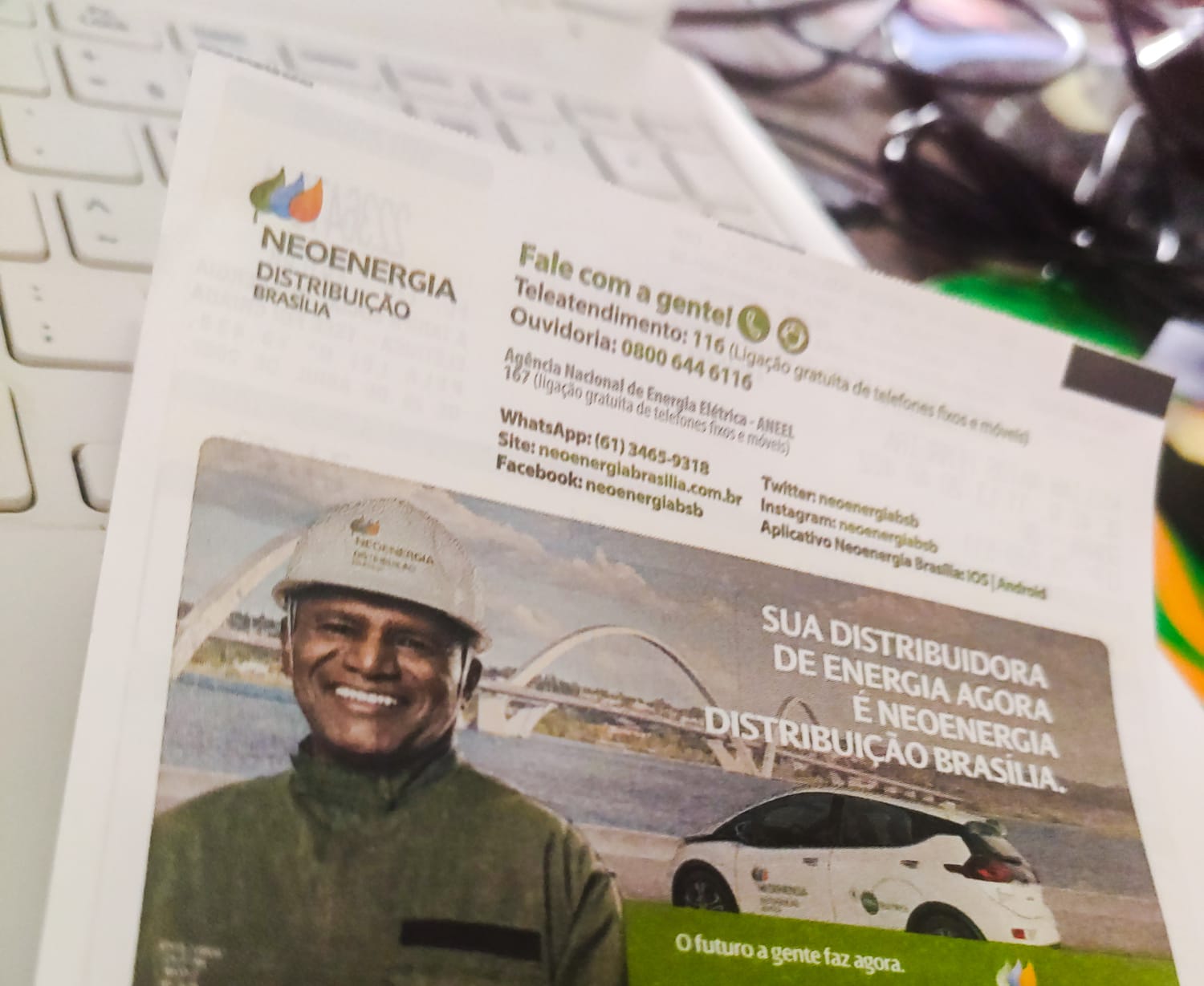Conta de luz passa a exibir número da unidade consumidora