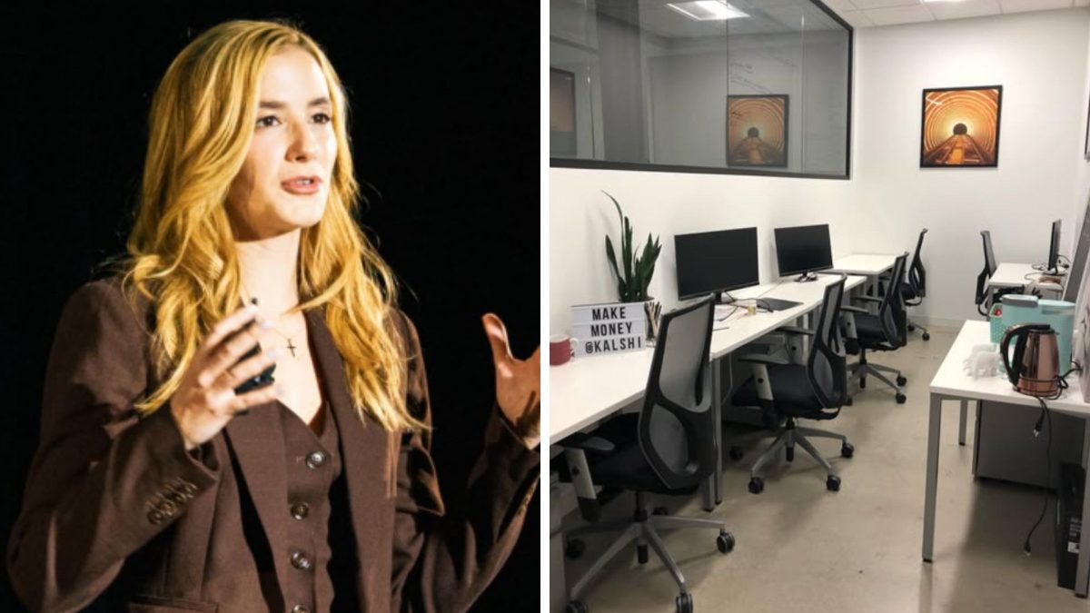 Com 3 computadores e frase ‘faça dinheiro’: veja como era primeiro escritório do império bilionário criado por ex-bailarina de SC