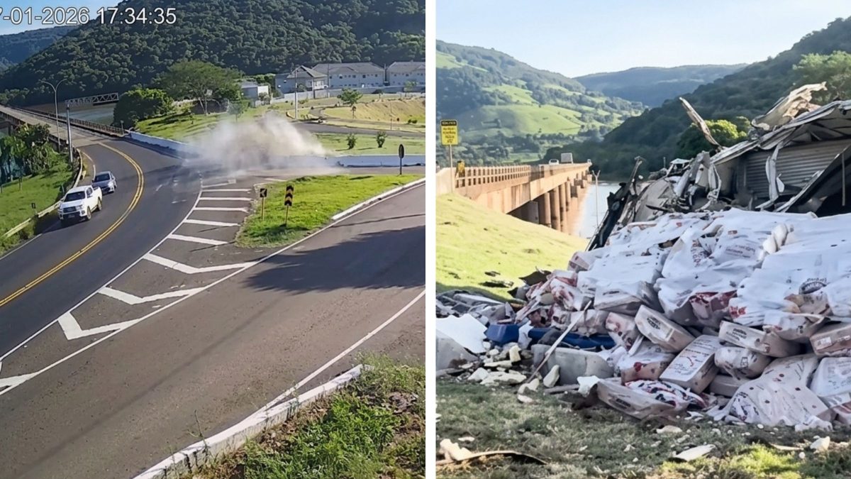 ‘Última chance para caminhões sem freio’: área de escape será construída em trecho crítico da SC-480