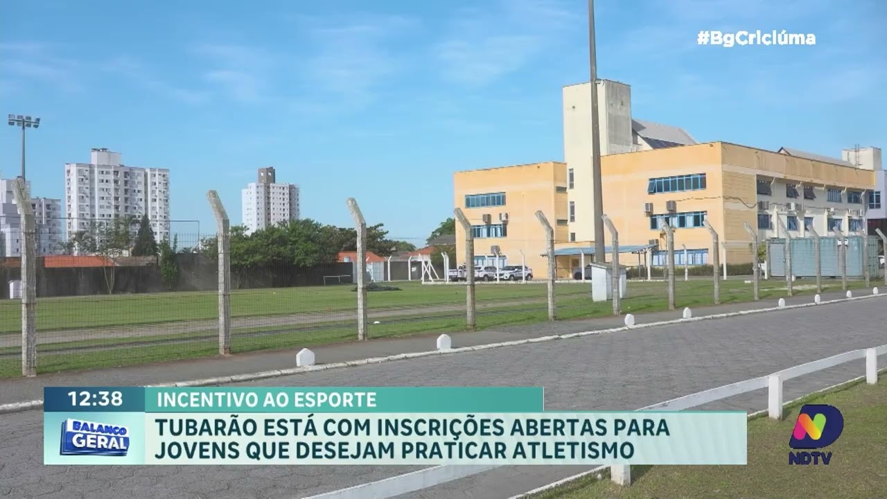 Inscrições gratuitas para treino de atletismo abrem em Tubarão