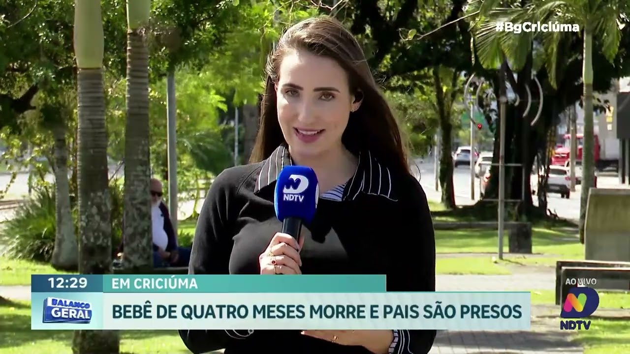 Pais são presos após a morte de bebê de 4 meses em Criciúma