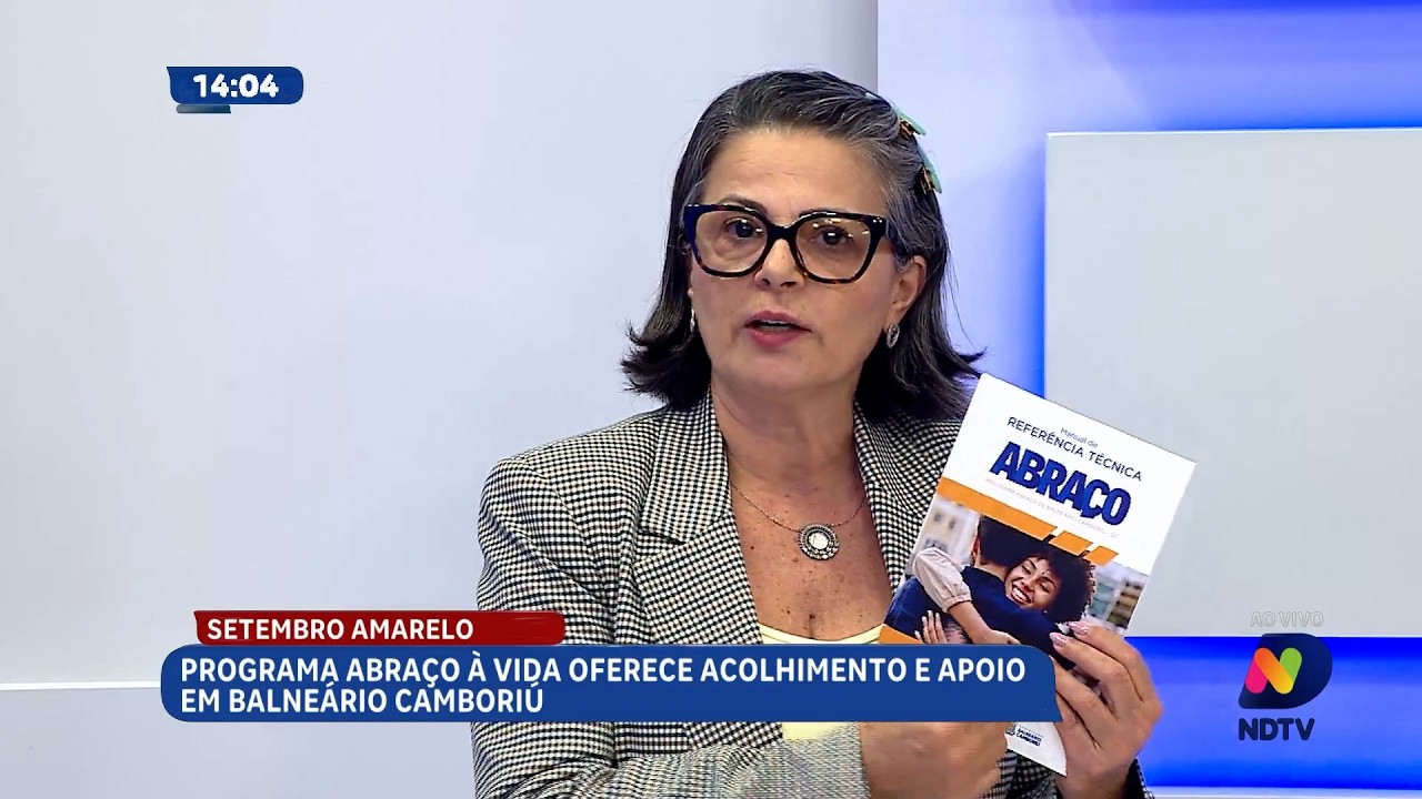 Abraço à Vida reforça acolhimento durante o Setembro Amarelo em BC
