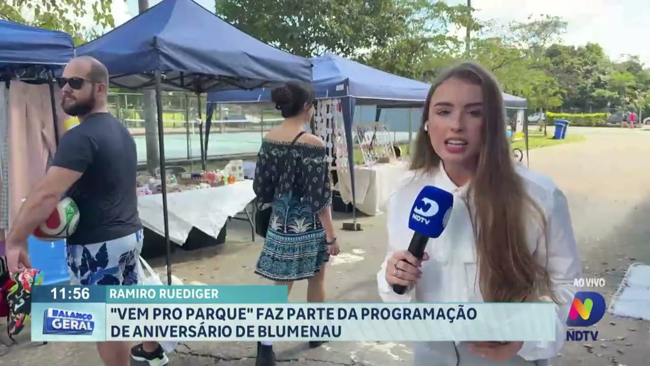 Ramiro Ruediger: “Vem Pro Parque” faz parte da programação de aniversário de Blumenau