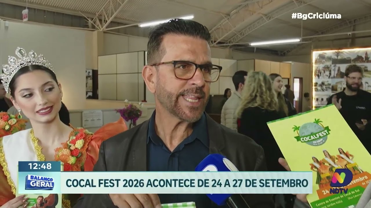 Cocal do Sul se prepara para a CocalFest 2026 de 24 a 27 de setembro