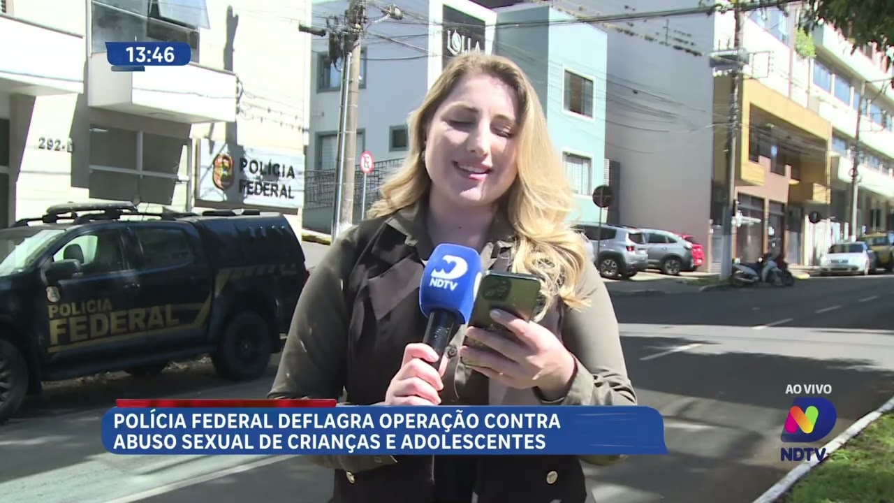 Chapecó é alvo de operação nacional contra crimes de abuso infantil
