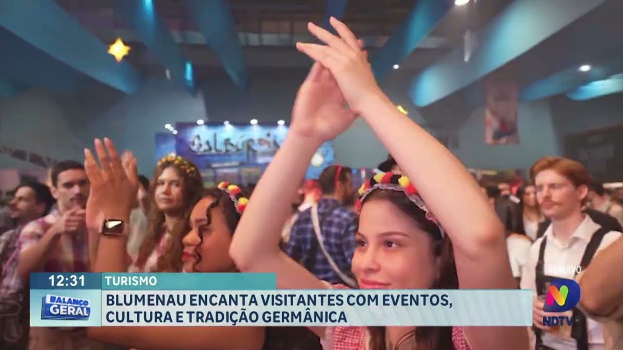 Turismo: Blumenau encanta visitantes com eventos, cultura e tradição germânica