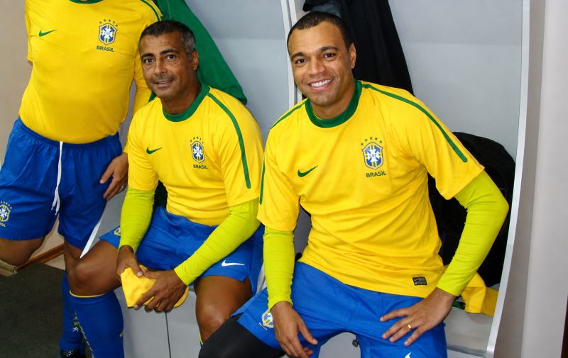 Romário e Denílson fazem jogo festivo em BC no sábado