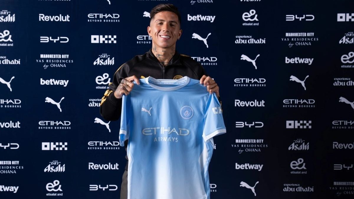 Contratado pelo Manchester City, Enzo Fernández supera Cristiano Ronaldo e entra no top 3 das maiores transferências; veja lista