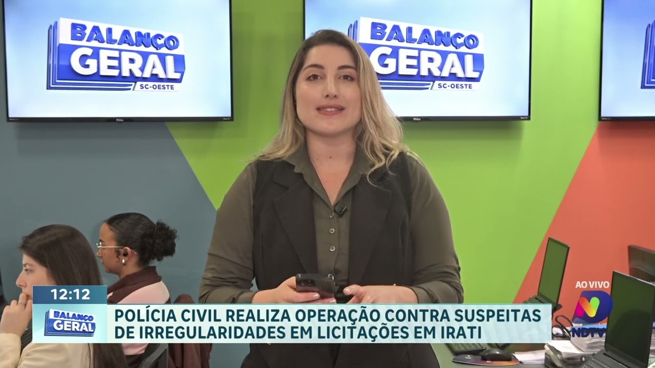 Operação Pilar Oculto investiga contratos públicos em Irati