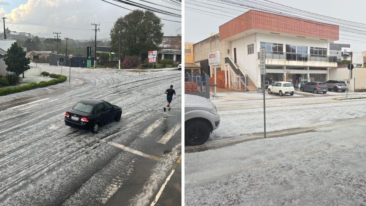 Cidade de SC entra em situação de emergência após temporal de granizo deixar famílias fora de casa