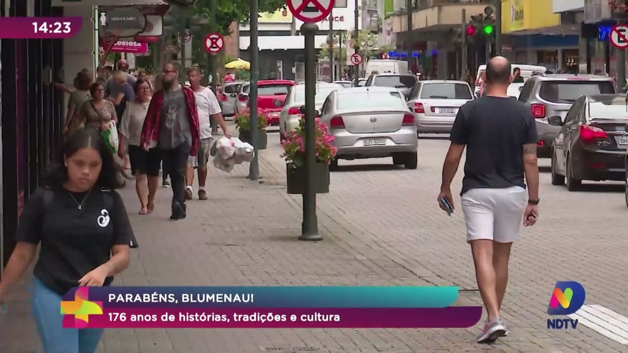 Parabéns, Blumenau: 176 anos de histórias, tradições e cultura