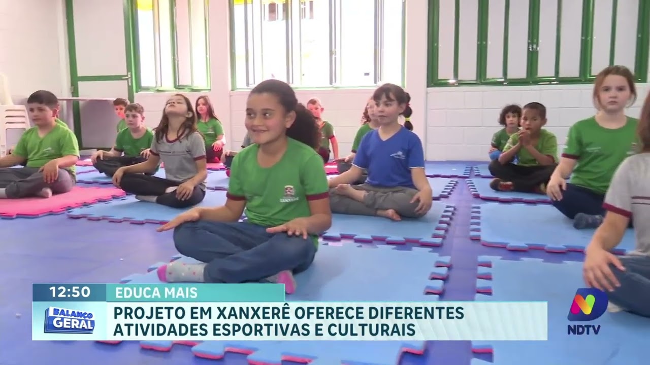 Xanxerê oferece 20 oficinas gratuitas no contraturno escolar