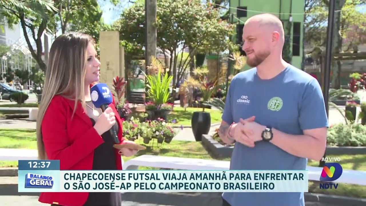 Chapecoense Futsal se prepara para duelo contra o São José-AP