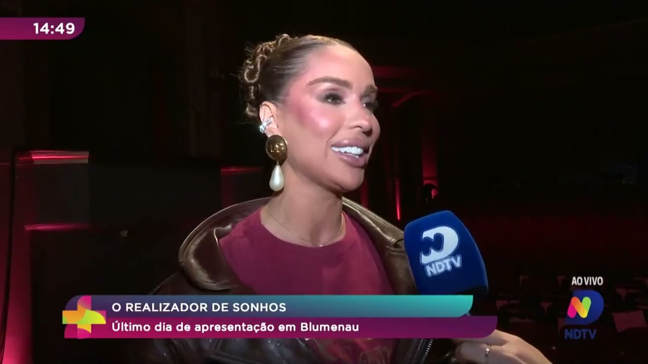 O Realizador de Sonhos: Último dia de apresentação em Blumenau