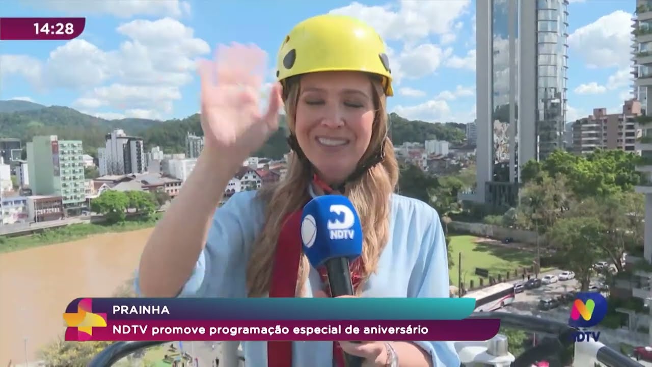 NDTV promove programação especial de aniversário