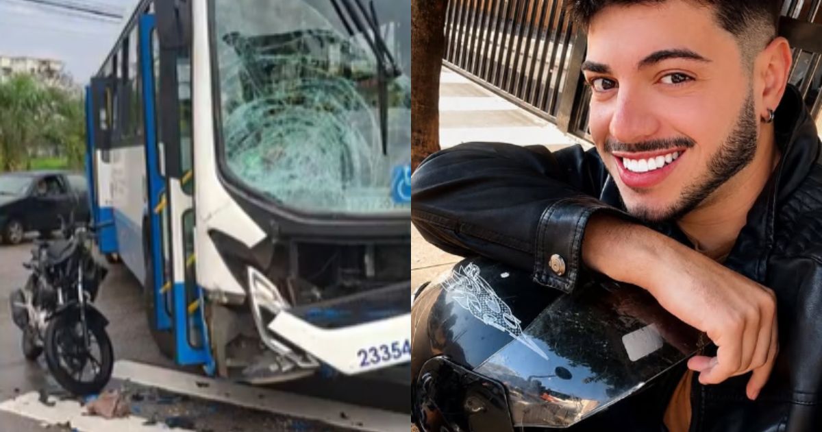 'Contagiava todos com sua alegria': morre jovem de 25 anos que bateu com motocicleta em ônibus irregular em SC