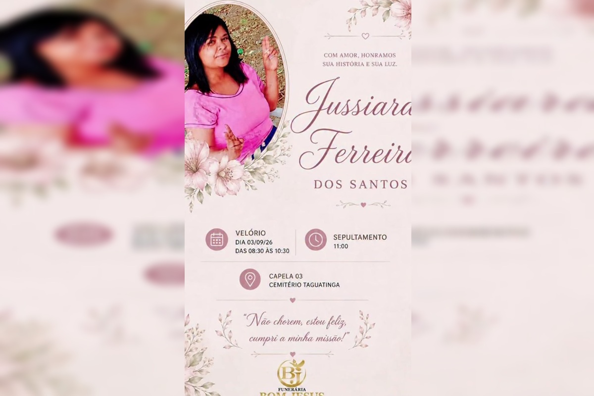 Mulher assassinada após negar R$ 10 ao ex será velada nesta quinta (3/9)