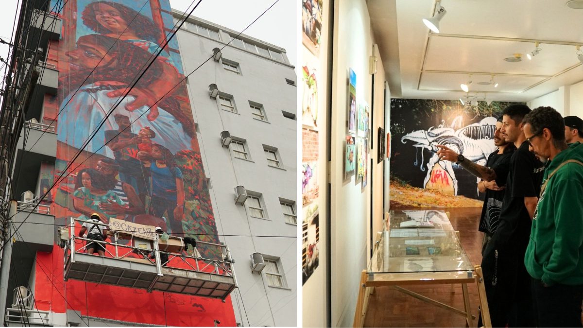 Street Art Tour reúne mais de 100 artistas e atrações nacionais no Largo da Alfândega e transforma fachadas de Florianópolis em grandes galerias