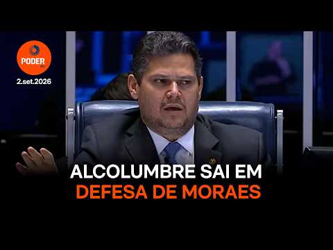 Alcolumbre sai em defesa de Moraes e cita R$ 130 mi de “Dark Horse”