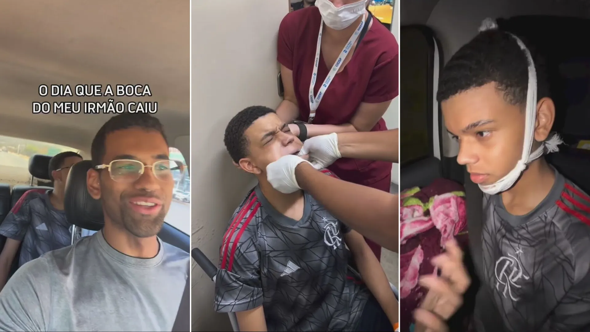 Adolescente vai parar em hospital do DF após mandíbula sair do lugar; veja VÍDEO