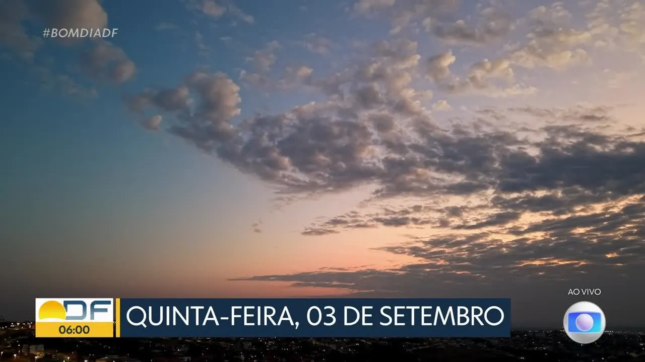 VÍDEOS: Bom Dia DF de quinta-feira, 3 de setembro de 2026