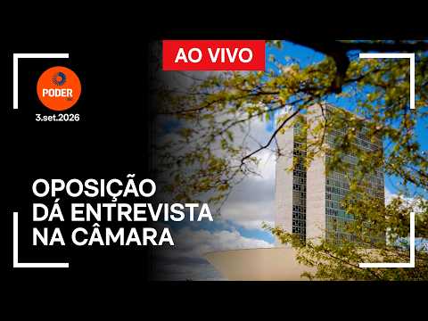 Ao vivo: oposição dá entrevista na Câmara