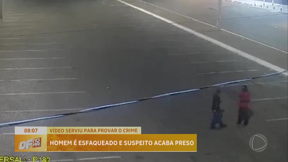 Homem é preso após esfaquear vítima em Ceilândia (DF)
