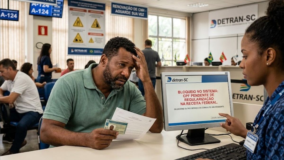 Motorista tenta renovar a CNH e descobre pendência no CPF, mas há uma forma de liberar a carteira; veja como fazer