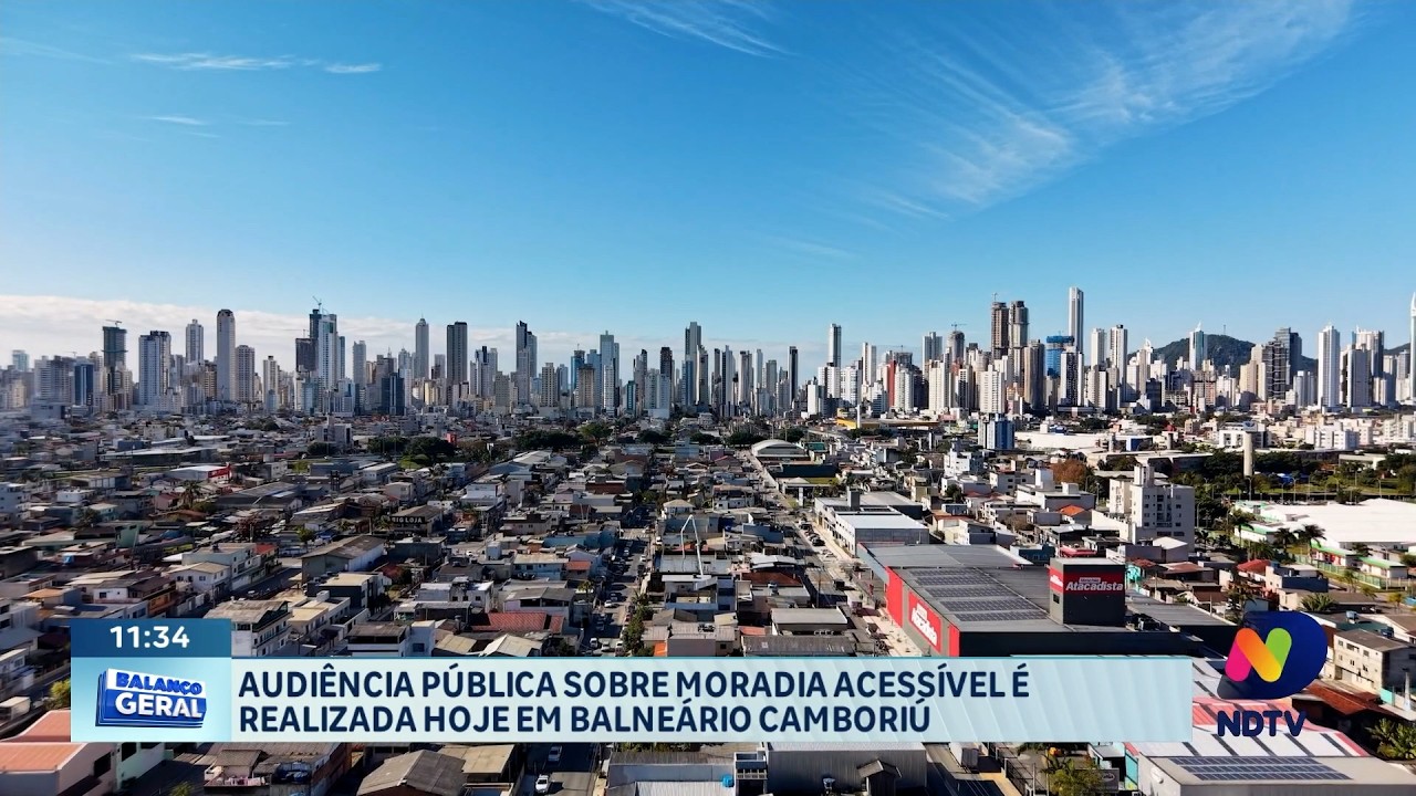 Audiência pública debate moradia acessível em Balneário Camboriú