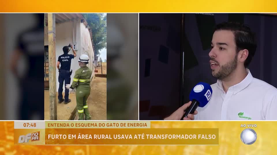 Operação interrompe esquema de furto de energia em fábrica de Brazlândia (DF)