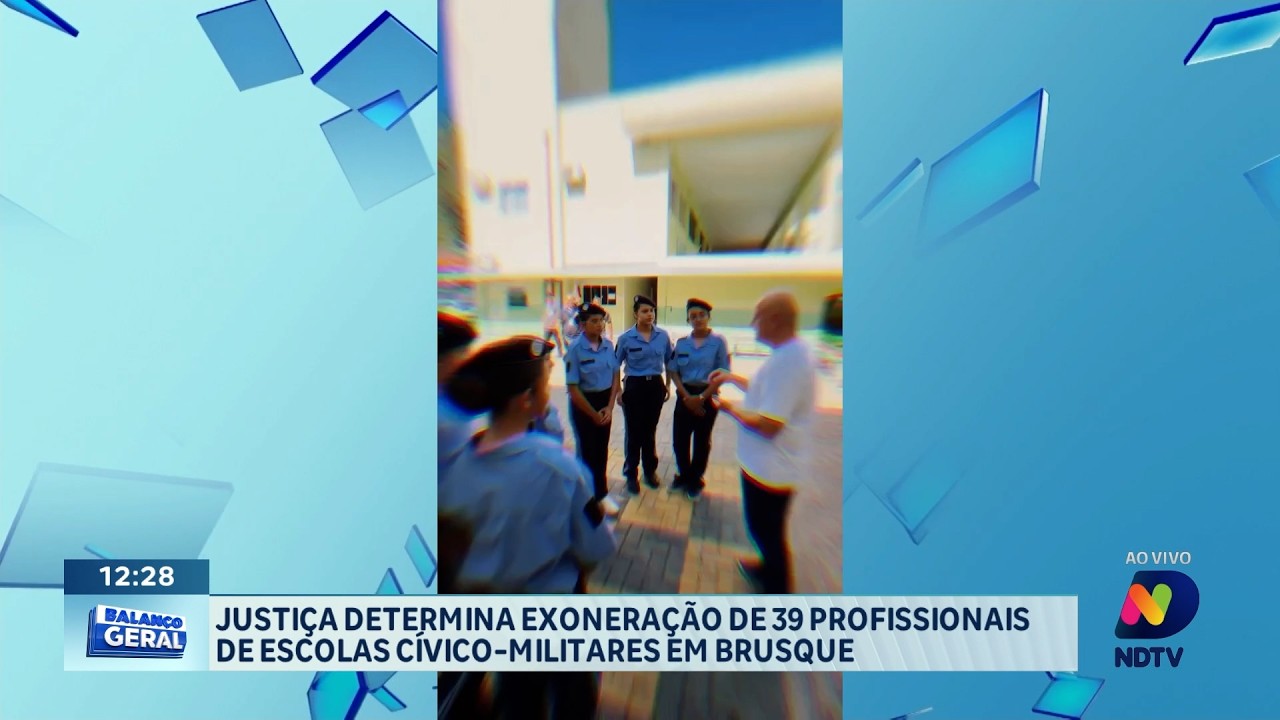Justiça determina exoneração em escolas cívico-militares em Brusque