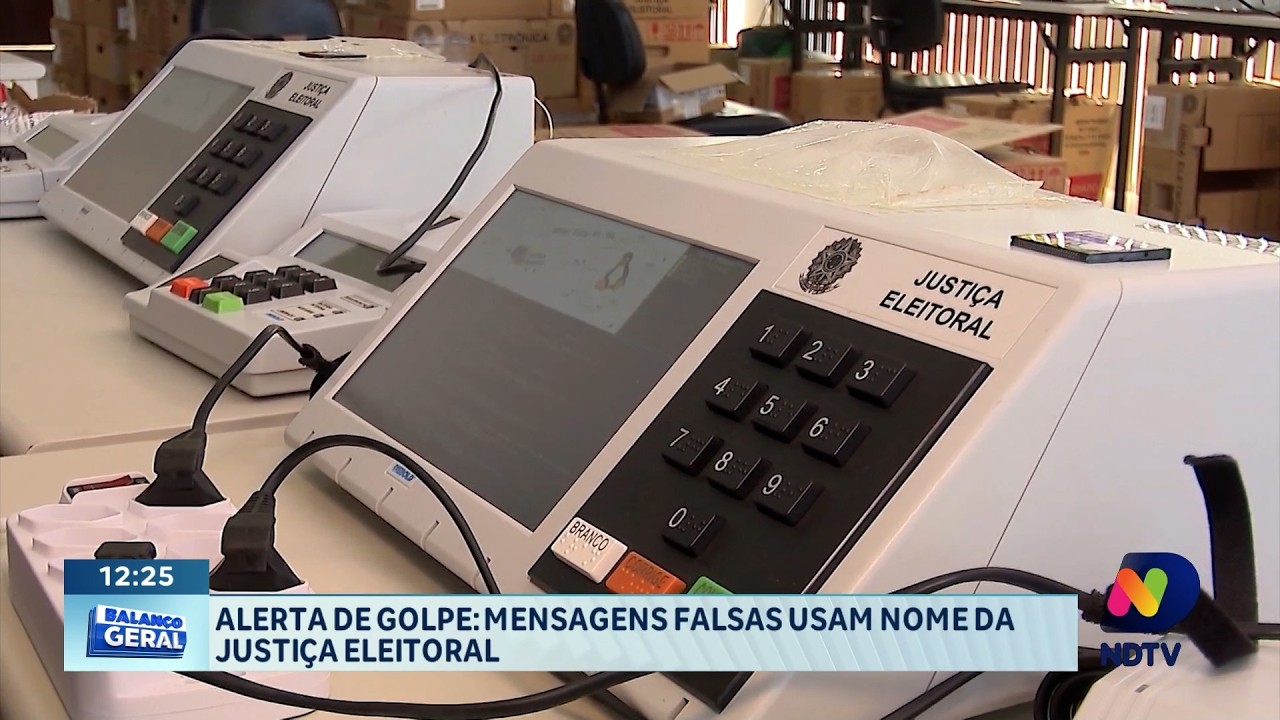 Golpe das Eleições: mensagens falsas usam nome da Justiça Eleitoral