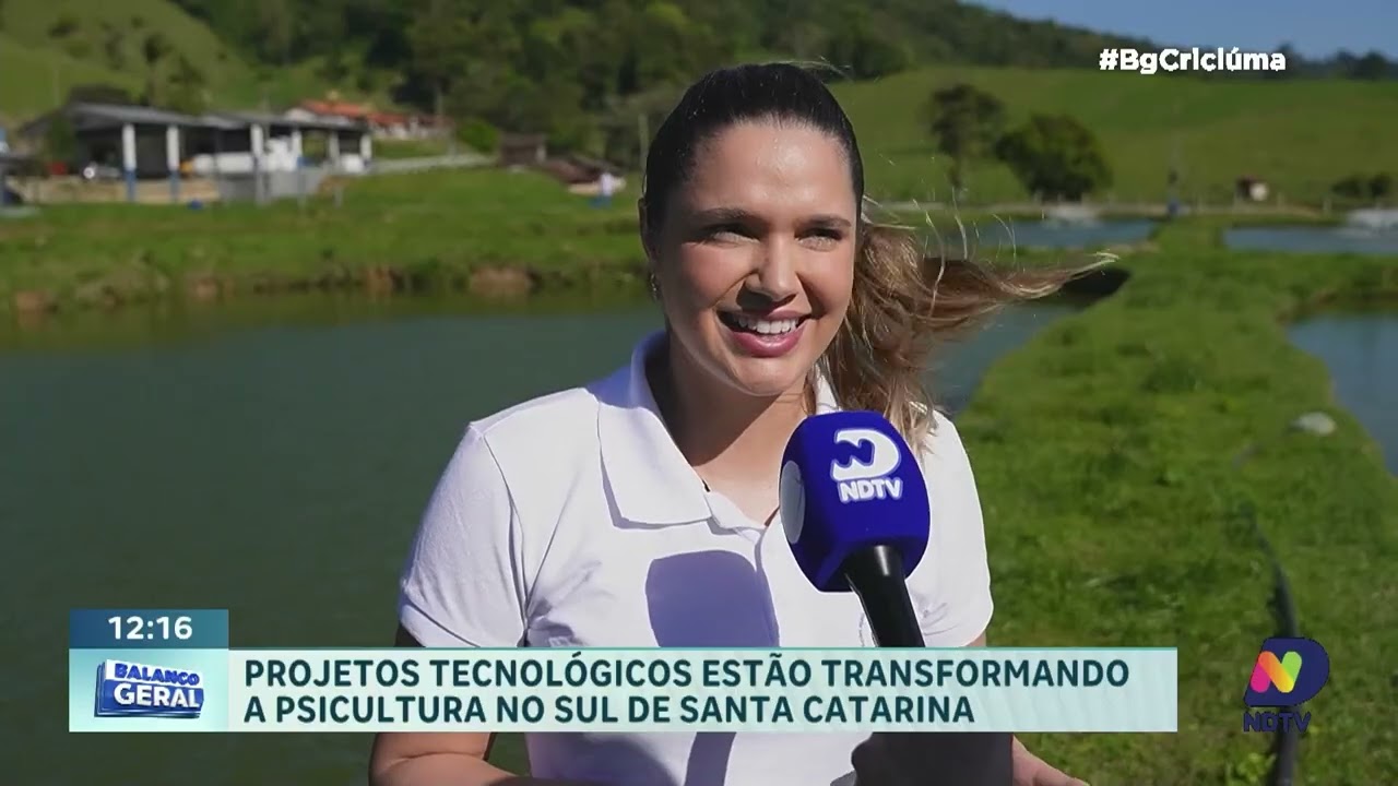 Tecnologia transforma produção de peixes no Sul de Santa Catarina