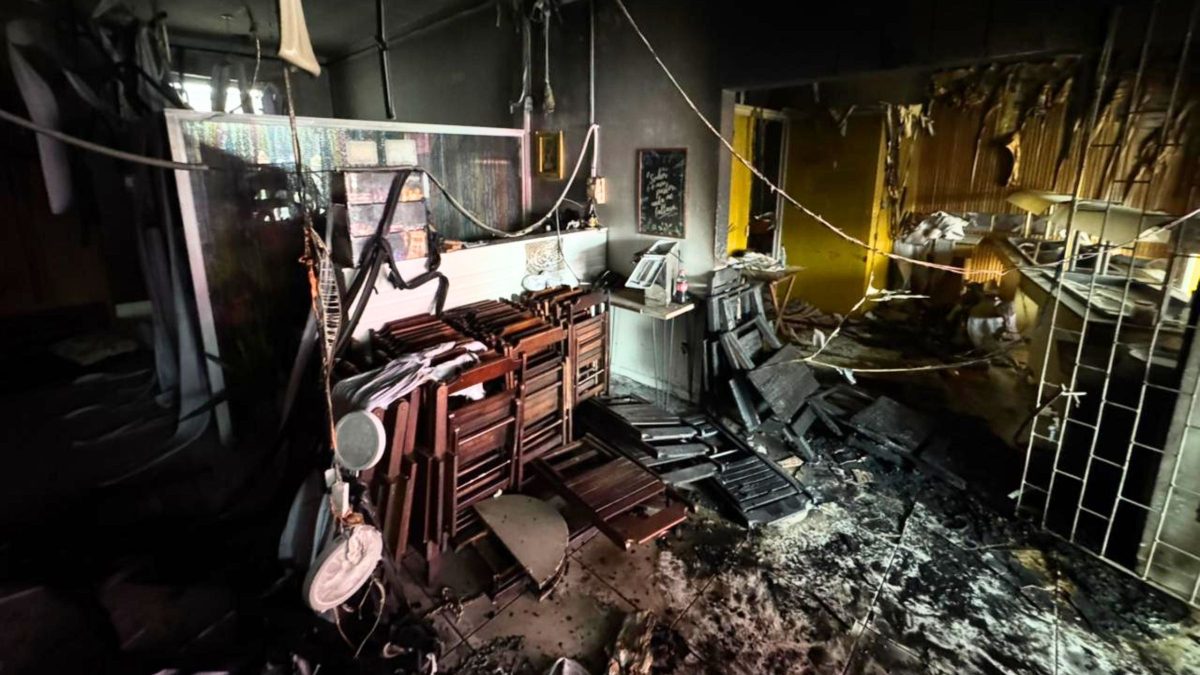 Vítima de incêndio em restaurante de Joinville recebe alta após dias no hospital