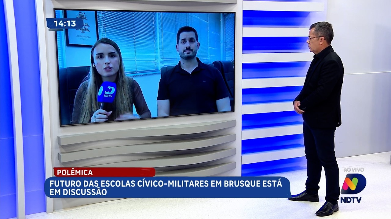 Futuro das escolas cívico-militares em Brusque gera discussão