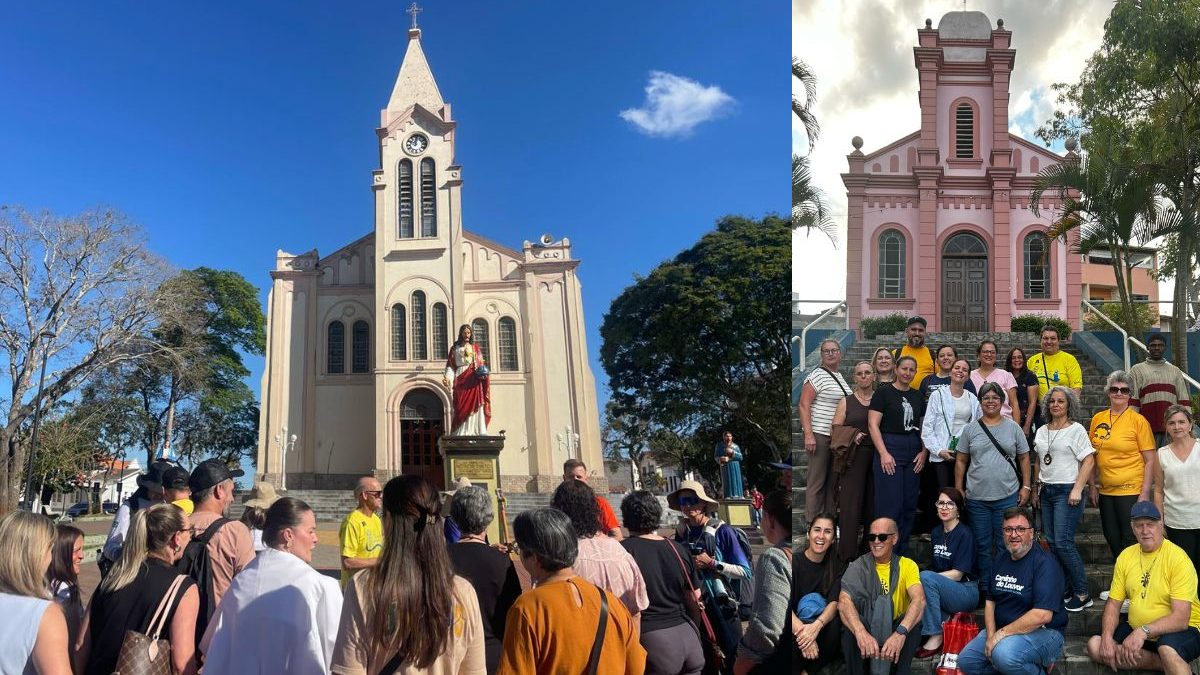 Grupo percorre rota de peregrinação nacional para viver experiência dos peregrinos e melhorar caminho de fé de 300 km em SC